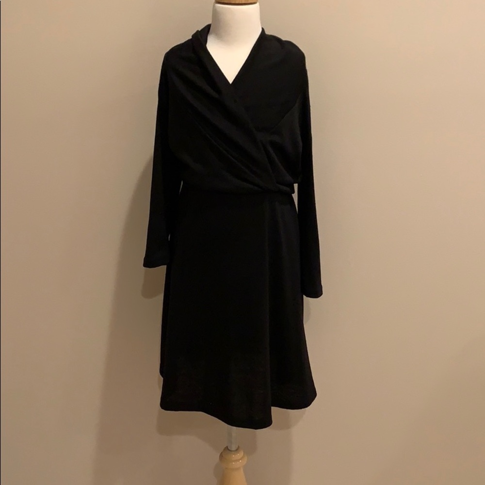 black dress